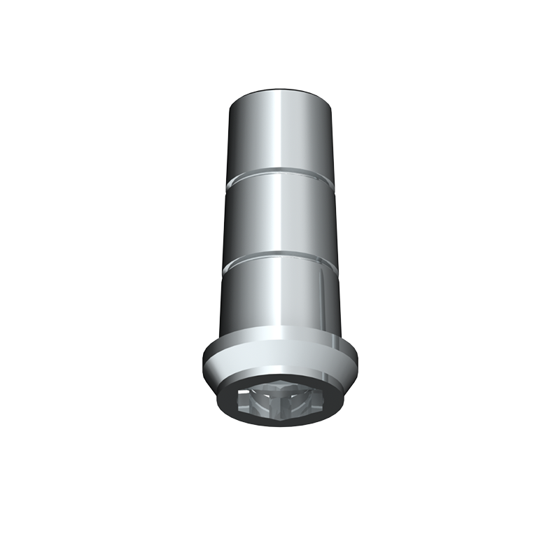 Pilar Titanio Antirot. RP con Tornillo Ti. Hex. Externo